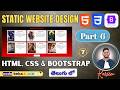 HTML, CSS and Bootstrap Part 6 | HTML Image & Span, Font Family, Font Weight, Margin, Flex-Wrap