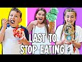 LAST TO STOP EATING ICE CREAM WINS $1000!! | JKREW