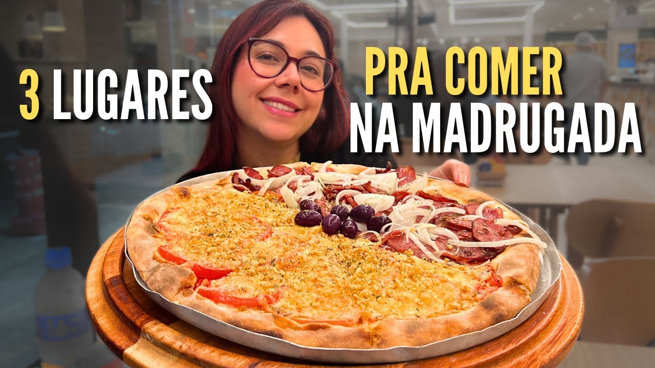 Onde comer na madrugada em SP: 3 Lugares INCRÍVEIS que salvam qualquer noite!