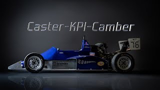 Caster , KPI , Camber .  A simplified and practical explanation and approach for measuring
