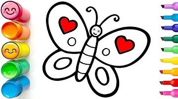 How to Draw a Beautiful Butterfly | Easy Step by Step Tutorial