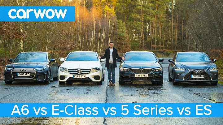 Audi A6 vs BMW 5 Series vs Mercedes E-Class vs Lexus ES - which is best?