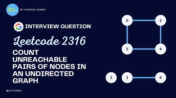 Count Unreachable Pairs of Nodes in an Undirected Graph - Leetcode 2316 - Python