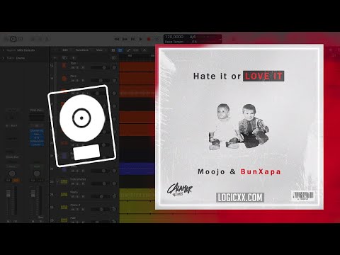 Moojo & Bun Xapa - Hate it or Love it (Logic Pro Remake)
