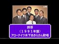 誘惑(ラテン調な1991年版)/アローナイツ木下あきらさん歌唱 9月8日木下あきらさん ハッピーバースデー🎉