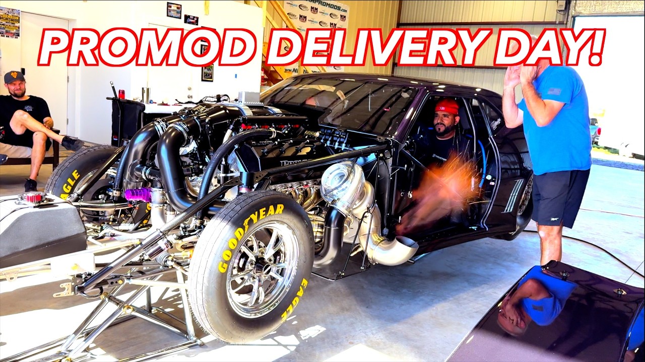 Finally got my ProMod, just in time for my first race! - YouTube