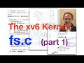 xv6 Kernel-32: fs.c Part-1