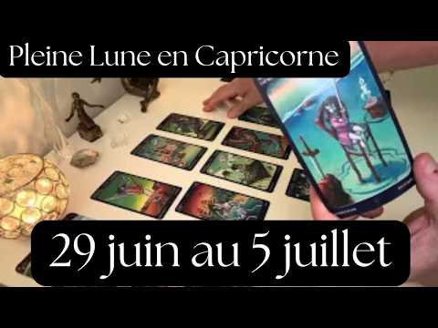 29 juin au 5 juillet : le tourbillon de la vie ! Pleine Lune en Capricorne