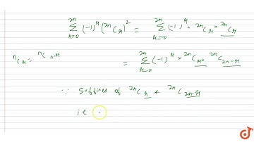 Prove that `(^(2n)C_0)^2+(^(2n)C_1)^2+(^(2n)C_2)^2-+(^(2n)C_(2n))^2-(-1)^n^(2n)C_ndot`