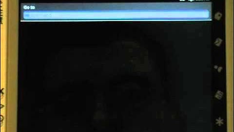 Google Android applications on Sharp Zaurus