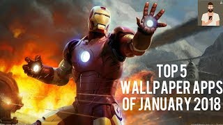 TOP 5 WALLPAPER APPS OF JANUARY 2018 | TECH ANDROID | screenshot 5