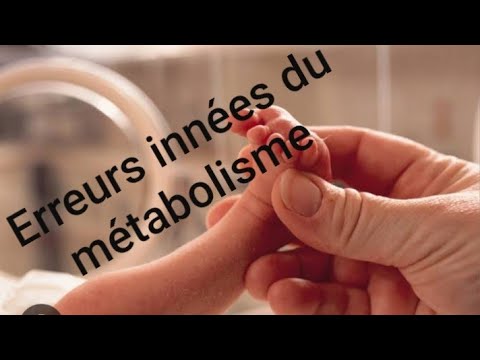Erreurs innées du métabolisme 🤔?? À ne pas rater (Question d'examen)