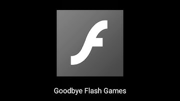 Goodbye, Adobe Flash Games