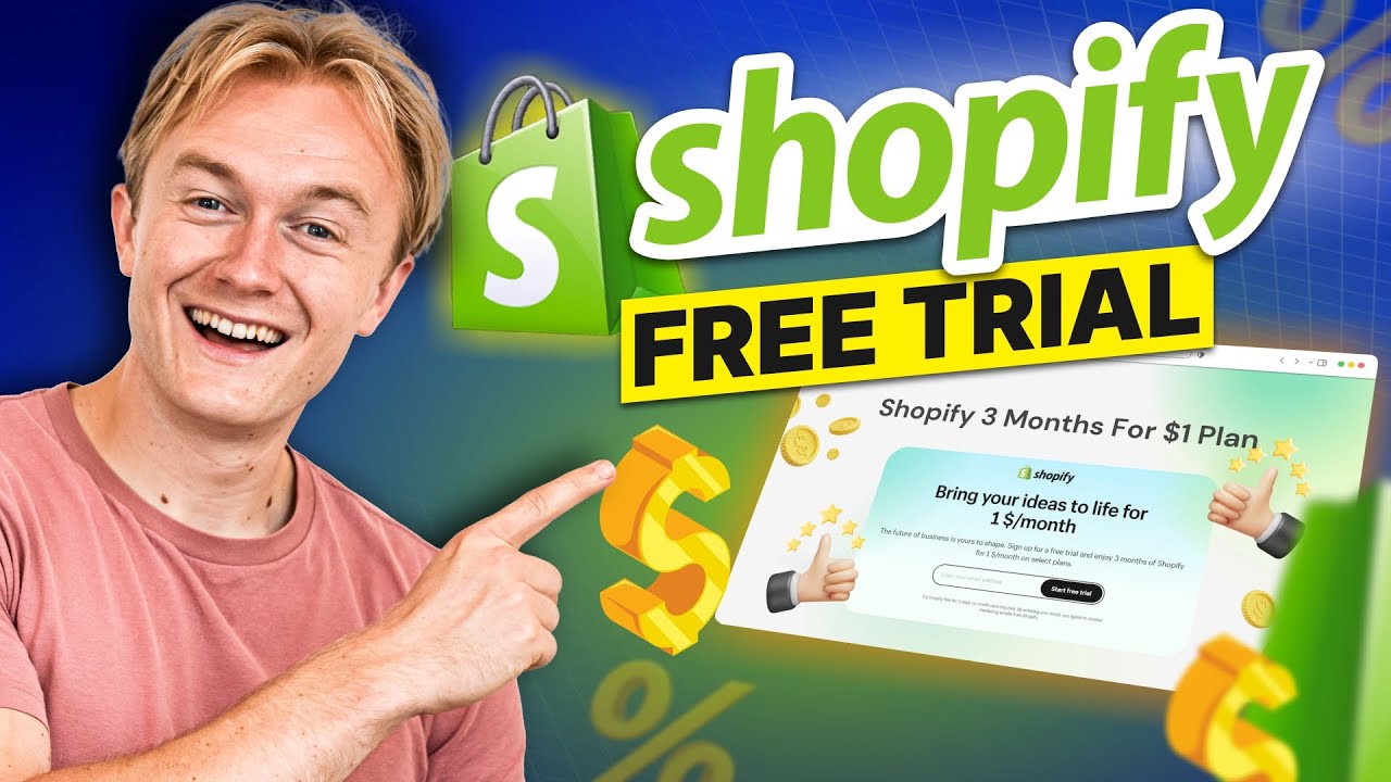Shopify Free Trial | Exact Steps to Activate It Today! - YouTube