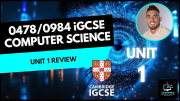 0478/0984 iGCSE Computer Science - Unit 1 Review: Exam-Style Questions/Topical Past Paper