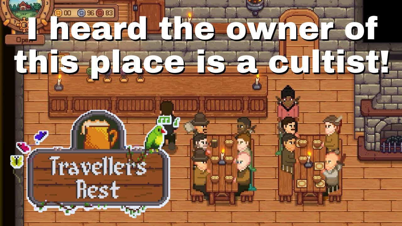 Travellers Rest Gameplay: Life as A 'Cultist' Tavern Owner