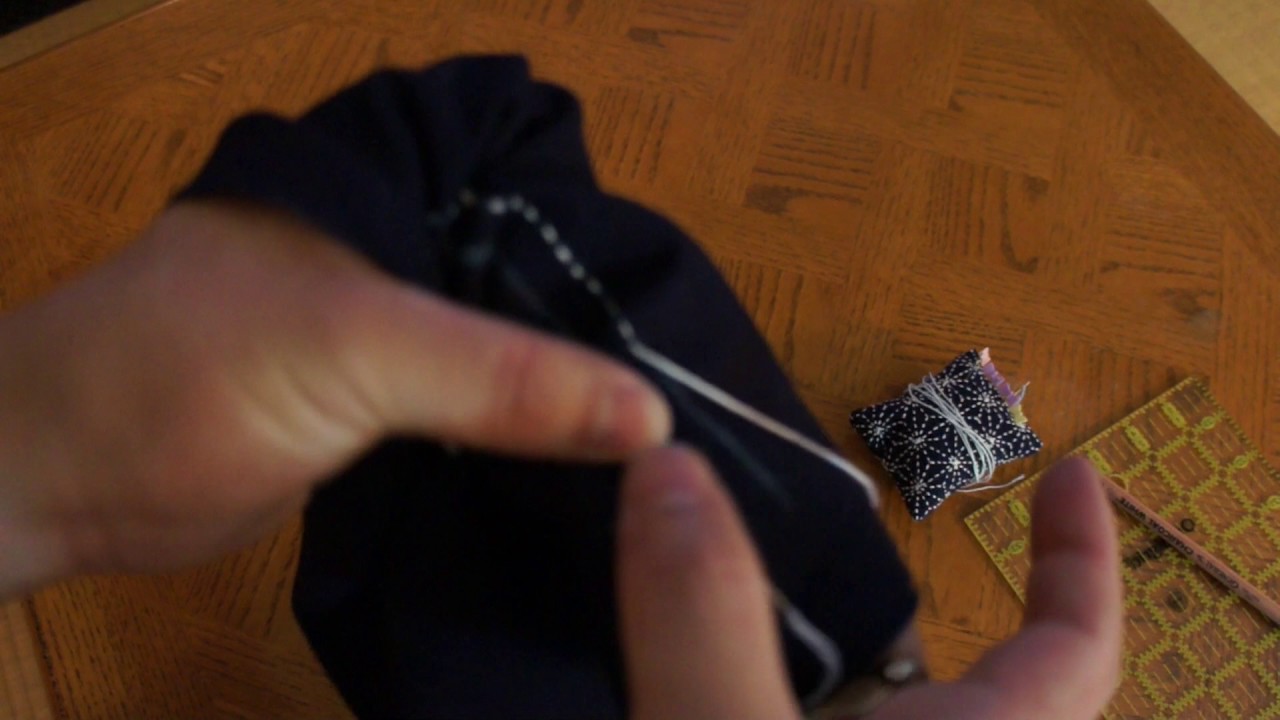 [Sashiko Tutorial] Step.1 How to use Sashiko Needle and Thimble YouTube