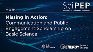 Missing in Action: Communication and Public Engagement Scholarship on Basic Science