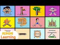 Lesson 1 Learn Chinese Character in Easy and Fun way⎮Easy way to remember Chinese Characters⎮学中文单词