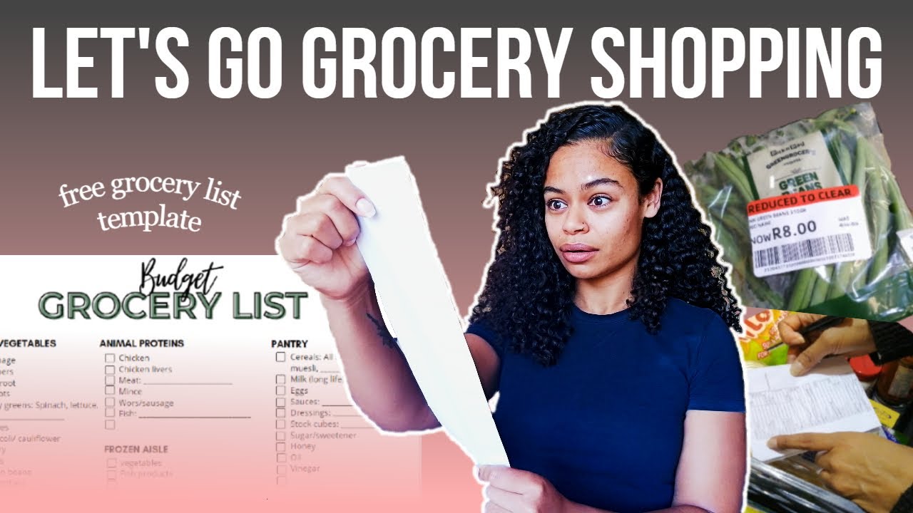 Watch This before Your Next Grocery Trip Free Grocery List Template Watch This before Your Next Grocery Trip Free Grocery List Template