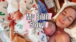 My Birth Story: Labor + Delivery (EMOTIONAL!)