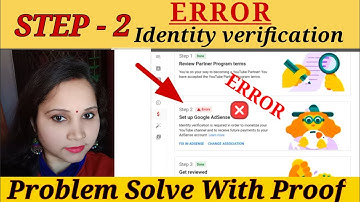 Identity Verification Failed in Google Adsense|Action Button is not working in Google Adsense 2021
