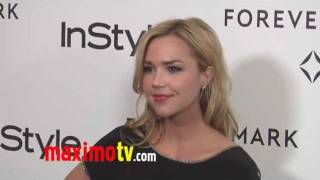 Arielle Kebbel at Forevermark And InStyle Golden Globes 2012 Event EXCLUSIVE