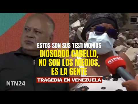 Diosdado Cabello, it's not the media, it's the people: these are their testimonies