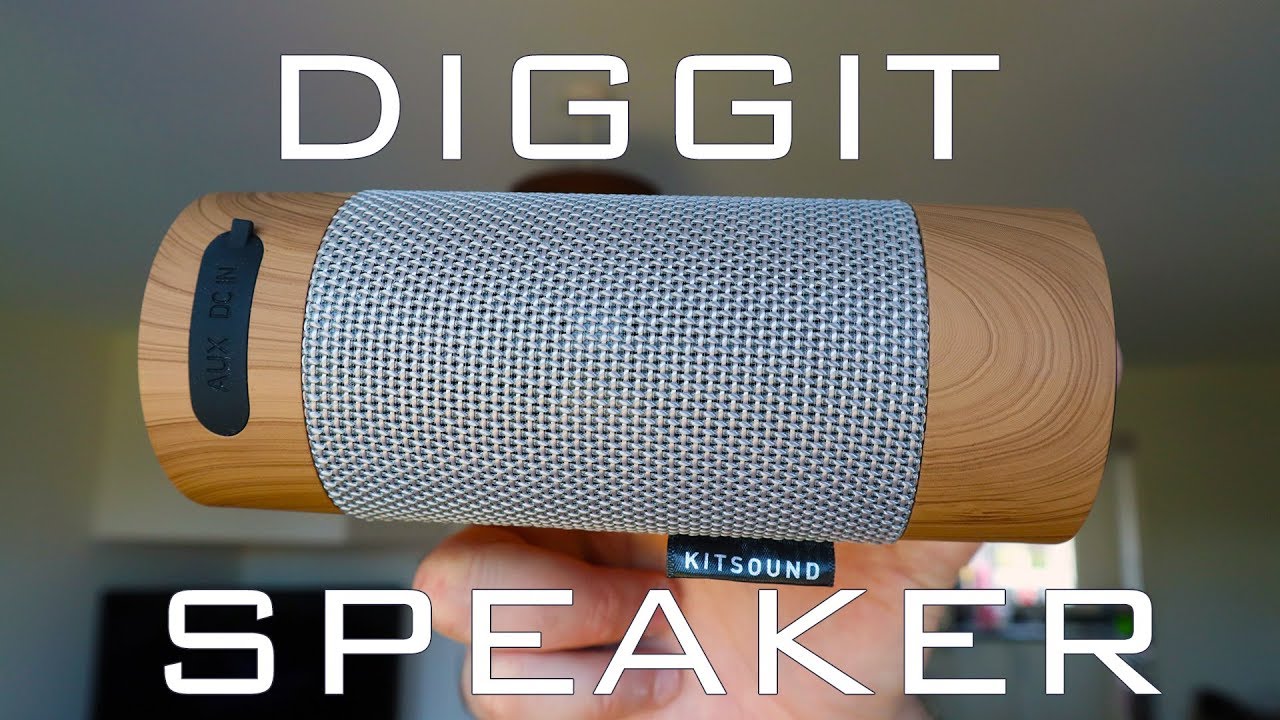 Kitsound Diggit Outdoor Speaker - Incredible Bluetooth Speaker