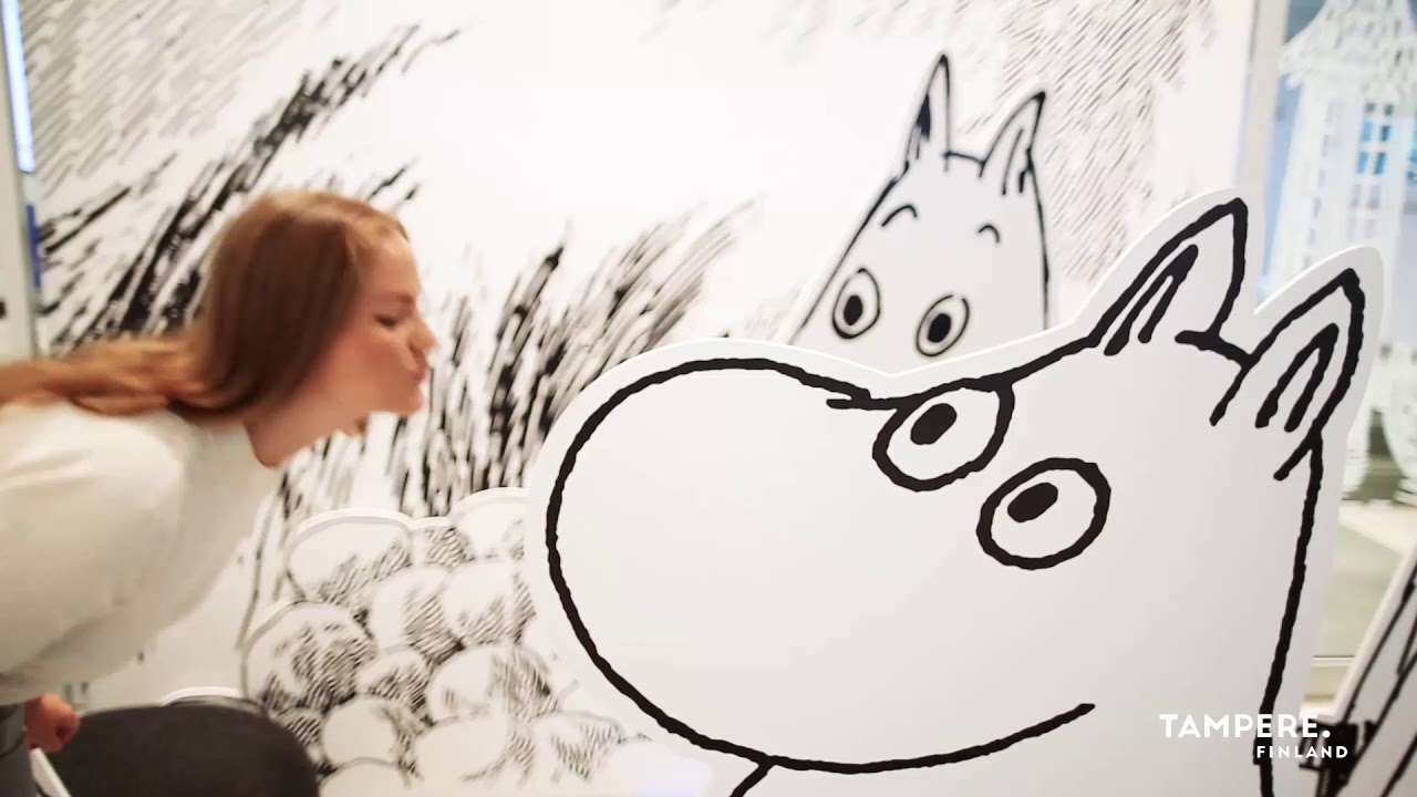 World's Only Moomin Museum in Tampere, Finland