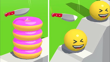 Slice It All Game! Very Satisfying and Relaxing ASMR Slicing Video