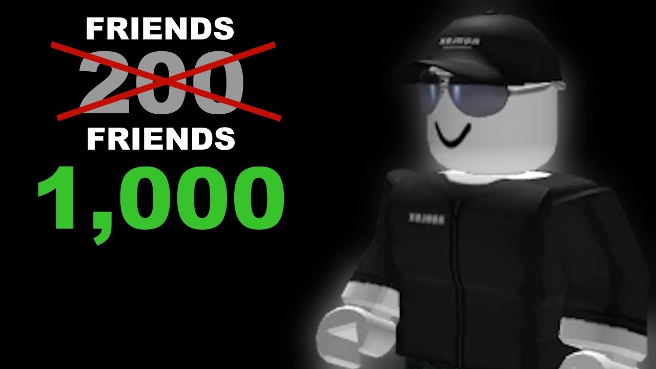 Roblox Will Increase The Friends Limit YouTube 