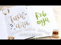 Live Custom Bullet Journal REPLAY August 18 | New Journal Soft Launch Customization