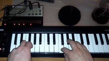 Drunken Session - Blade Runner (Luigi Elettrico quick cover on KORG volca keys & KORG microKEY)