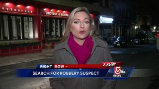 North End restaurant robbery caught on tape