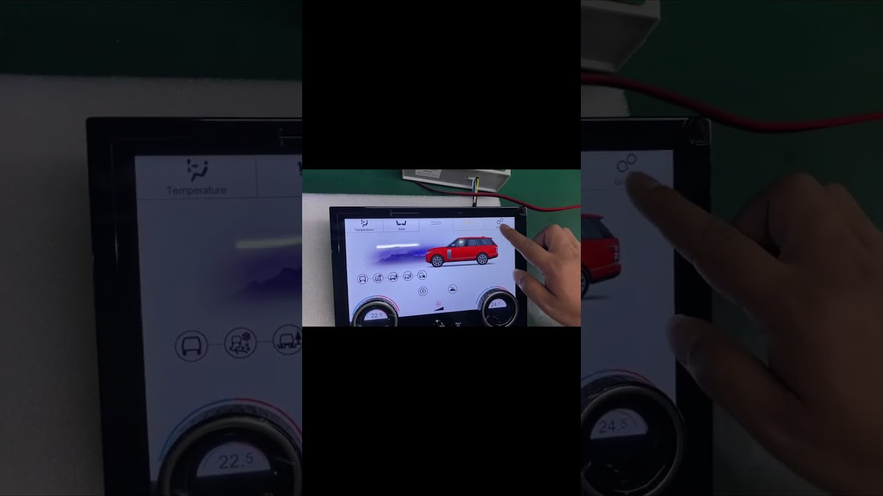 AC digital touch screen for Range Rover Sport and Vogue.