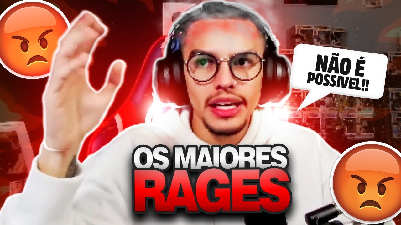 MEUS MAIORES RAGES ANALISANDO JOGADORES E CAMPEONATOS! MAIORES RAGES DO JOTINHA