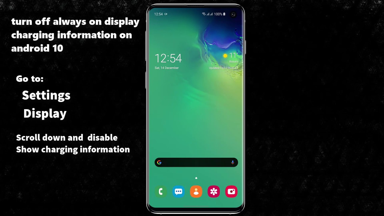 how-to-turn-off-always-on-display-charging-information-on-samsung-s10