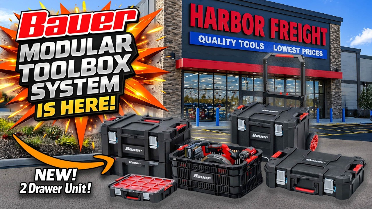 Bauer's NEW Modular Toolbox System the BEST Packout Alternative NO ONE ...