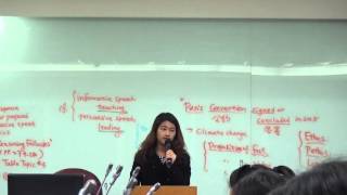 20151229 Table Topic Speech (4) - 徐佳瑜
