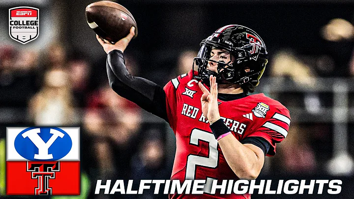 Big 12 Championship HALFTIME HIGHLIGHTS 🔥 BYU Cougars vs. Texas Tech Red Raiders | ESPN CFB