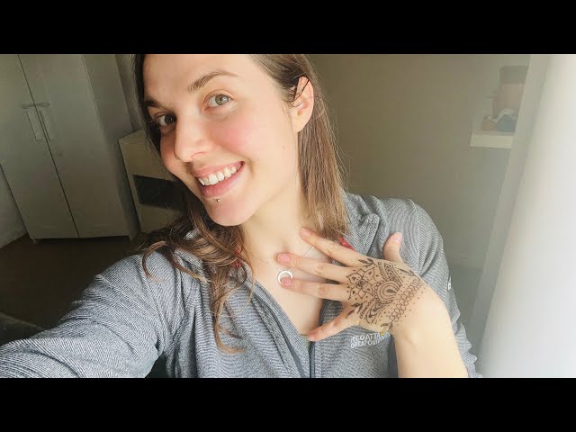 Meditation and henna (better sound quality) ASMR SOFT SPOKEN
