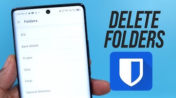 How to Delete a Folder in Bitwarden
