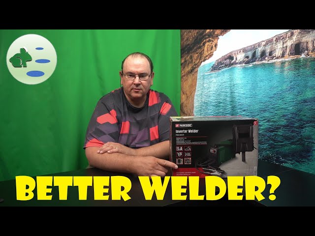 C4 Inverter PISG Welder - 120 unboxing YouTube Parkside