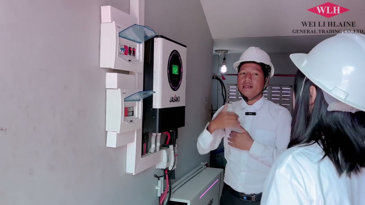 11KW နဲ့ဆိုရင် မီးပျက်မှာ စိတ်မပူရဘဲ စိတ်ကြိုက်သာ သုံးပေတော့ပဲ #weilihlaine #solarenergy