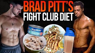 i tried BRAD PITT'S FIGHT CLUB diet & workout ..... (it cost me $2,000).