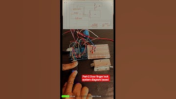 👉part-2 Diagram based door finger lock system 🏆💥 #arduino #trending #arduinoproject #arduinoide