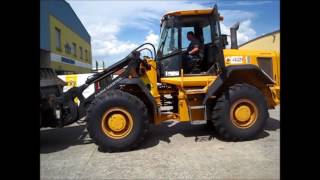 Radlader JCB 426S Farm Master HT Agri mit 3m³ Hochkippschaufel & Palettengabel