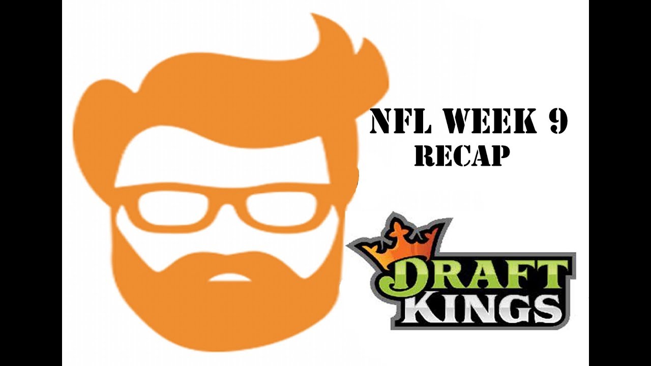 nfl-week-9-draftkings-recap-youtube