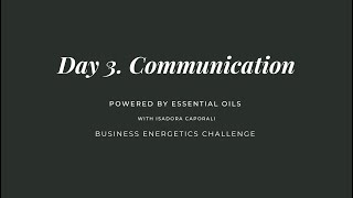 Business Energetics Challenge - Day 3